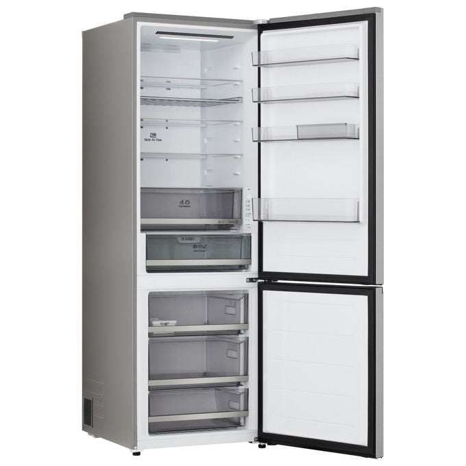 LG GBBW322CPY Fit and Max Frigorifero Combinato 465 L 203 cm Classe C 33 dB Total No Frost Wi-Fi (203x70x70 cm) colore Argento