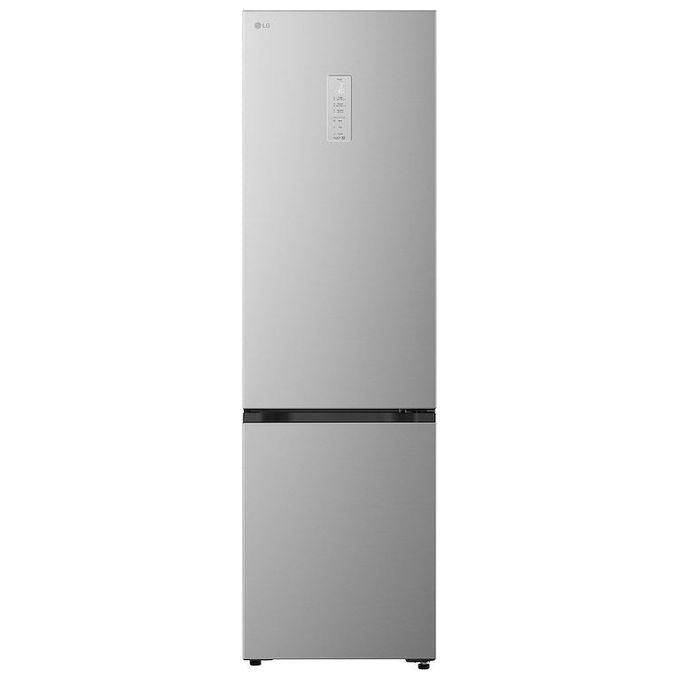 LG GBBS322APY Frigorifero Combinato 375 L 203 cm Classe A 29 dB Total No Frost Wi-Fi Smart Inverter colore Argento