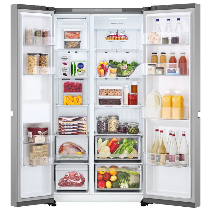 LG GSBC40PYPE Frigorifero Side by Side 664 L Classe E Prime Silver