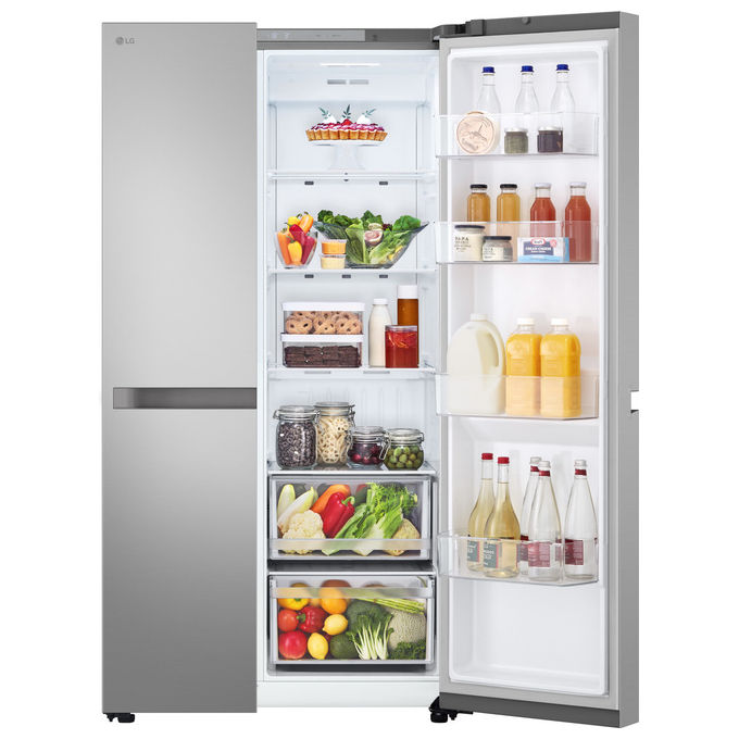 LG GSBC40PYPE Frigorifero Side by Side 664 L Classe E Prime Silver