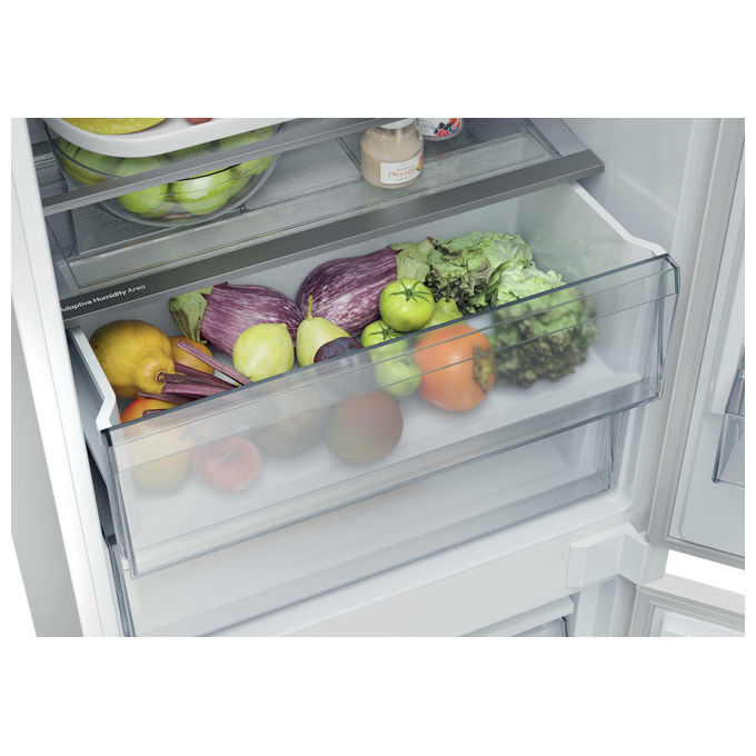 Hoover HONBQT3519EW Frigorifero Combinato da Incasso 284 L 193,5 cm Classe E 35 dB Total No Frost Wi-Fi colore Bianco