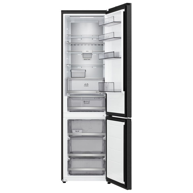LG GBBS726BEV Frigorifero Combinato 375L Classe B Total No Frost AI Inverter Essence Black Steel (60x203x67 cm) colore Nero