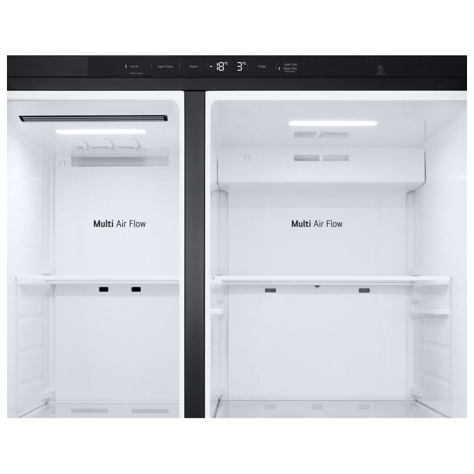 LG GSLC40EPPE Frigorifero Americano Side by Side 638 L 179 cm Classe E 36 dB Total No Frost Dispenser colore Nero