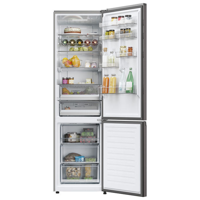 Haier HDPW5620BNPD Serie 5 Pro Frigorifero Combinato 409 L 205 cm Classe B No Frost 35 dB Wi-Fi Zona Fresca colore Antracite