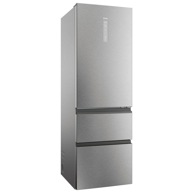 Haier HTW 3618DNMG Frigorifero Combinato 360 L Classe D Acciaio Inox (185x59.5x67) colore Acciaio Inox