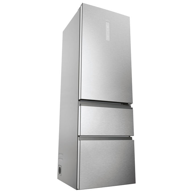 Haier HTW 3618DNMG Frigorifero Combinato 360 L Classe D Acciaio Inox (185x59.5x67) colore Acciaio Inox