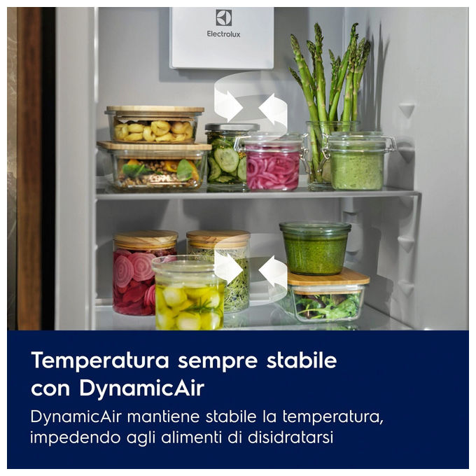 Electrolux ENA7TE75S Frigorifero da incasso Total No Frost Classe E 375 L 35 dB Bianco