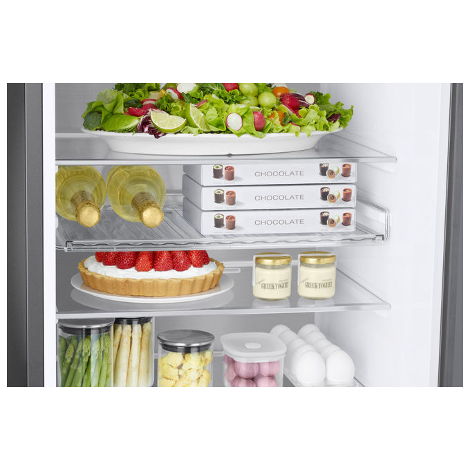 Samsung RB38C7B5BS9 Frigorifero Combinato Acciaio Inox Classe B 203 cm