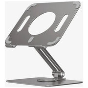 Conceptronic THANA09G Supporto per Tablet Girevole 360° Regolabile in Altezza in Alluminio colore Grigio