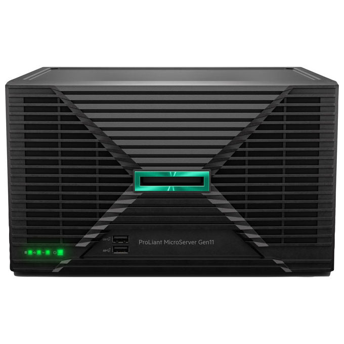 HPE P75207-425 ProLiant MicroServer Gen11 Server Intel Xeon E-2434 4 core 32 GB DDR5 8 TB colore Nero