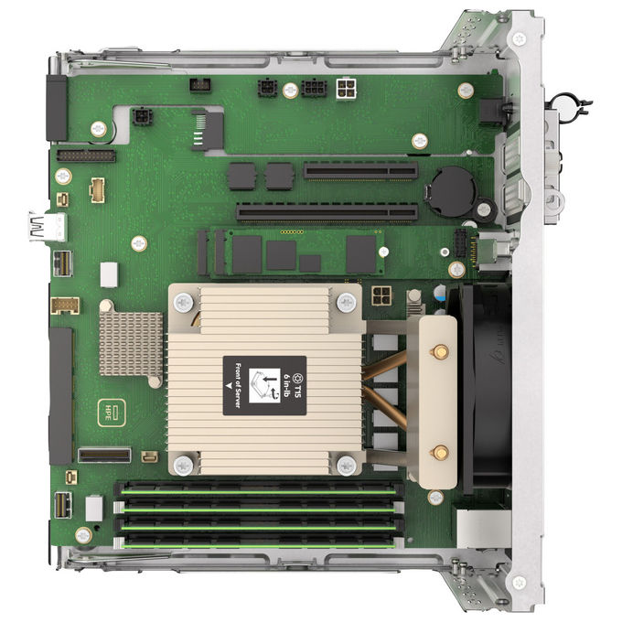 HPE P75207-425 ProLiant MicroServer Gen11 Server Intel Xeon E-2434 4 core 32 GB DDR5 8 TB colore Nero