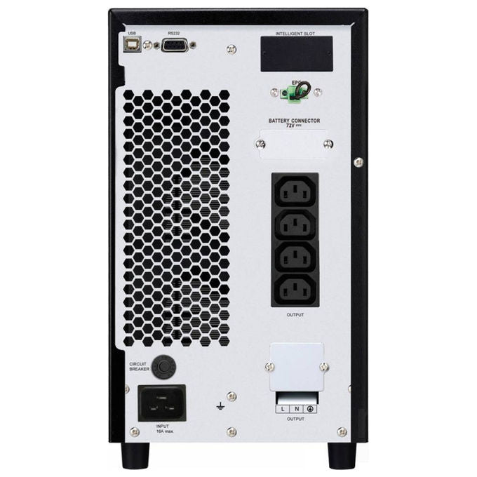 Tecnoware FGCEDP3602IEC EVO DSP PLUS Gruppo di Continuita' UPS Tower On-Line 3600VA 3240W Doppia Conversione USB RS232