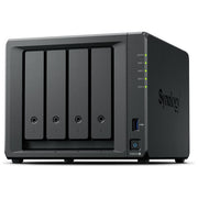 Synology DS925+ NAS 4 Bay AMD Ryzen V1500B 4 GB DDR4 ECC 2x2.5GbE 2xUSB 2xM.2 NVMe espandibile a 9 Bay colore Nero