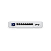 Ubiquiti USW-ENTERPRISE-8-POE-EU UniFi Switch Gestito L3 8 Porte 2.5G Ethernet PoE+ 120W 2 Slot SFP+ colore Acciaio Inox