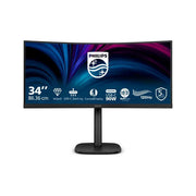Philips 34B2U3600C Monitor Curvo 34'' VA WQHD 3440x1440 120Hz USB-C 90W Hub USB RJ45 KVM colore Nero