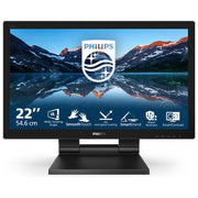 Philips 222B9TA-00 B Line Monitor PC Touchscreen 21.5'' Full HD VA 10 Punti Touch IP65 Hub USB 3.2 colore Nero