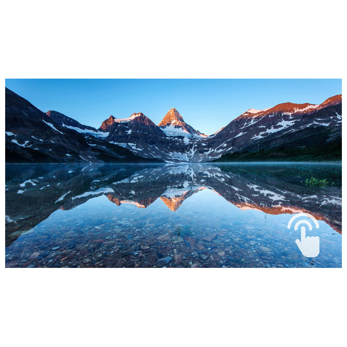 Philips 222B9TA-00 B Line Monitor PC Touchscreen 21.5'' Full HD VA 10 Punti Touch IP65 Hub USB 3.2 colore Nero