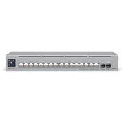 Ubiquiti USW-PRO-MAX-16 Pro Max Switch di Rete L3 16 Porte 2.5G Ethernet 84 Gbit-s 2 SFP+ Rack 1U colore Grigio