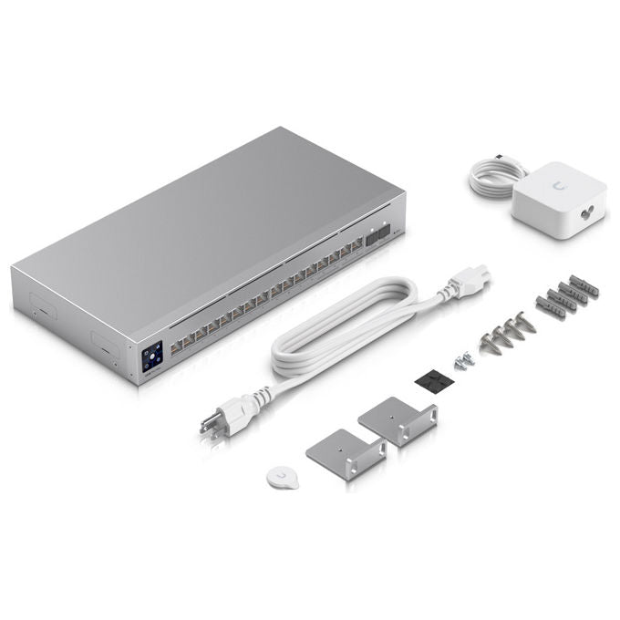 Ubiquiti USW-PRO-MAX-16 Pro Max Switch di Rete L3 16 Porte 2.5G Ethernet 84 Gbit-s 2 SFP+ Rack 1U colore Grigio