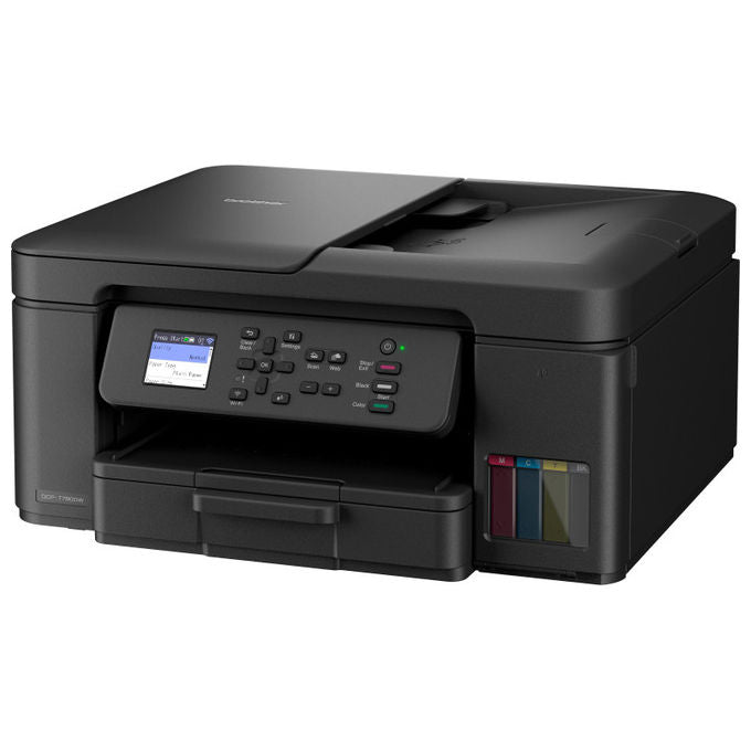 Brother DCP-T780DW Stampante Multifunzione Inkjet A4 3in1 Stampa Copia Scansione 16 ppm Fronte Retro ADF Wi-Fi USB colore Nero