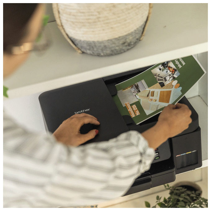 Brother DCP-T780DW Stampante Multifunzione Inkjet A4 3in1 Stampa Copia Scansione 16 ppm Fronte Retro ADF Wi-Fi USB colore Nero