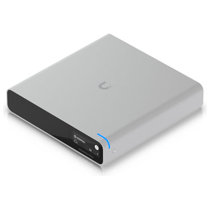 Ubiquiti UCK-G2-SSD UniFi Cloud Key Gen2+ Controller Gateway SSD 1TB PoE Gigabit Ethernet OLED colore Nero Grigio