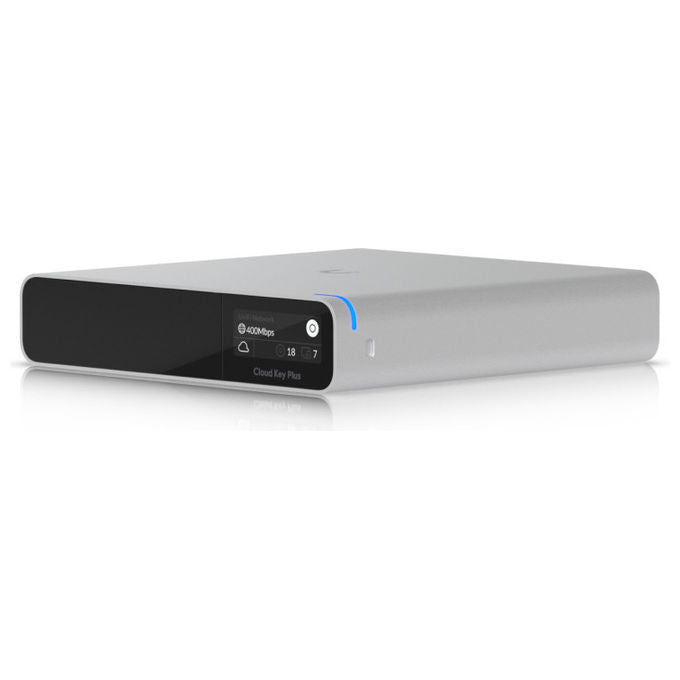 Ubiquiti UCK-G2-SSD UniFi Cloud Key Gen2+ Controller Gateway SSD 1TB PoE Gigabit Ethernet OLED colore Nero Grigio