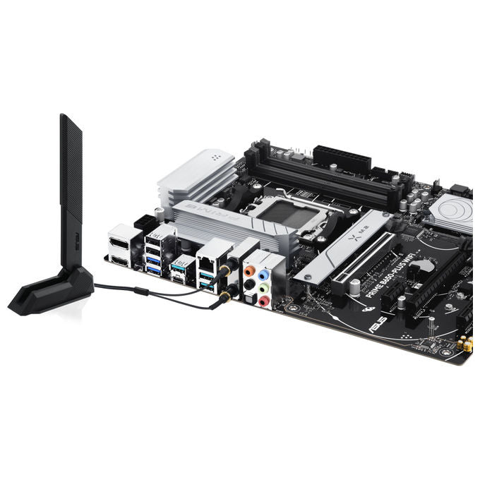 Asus PRIME B650-PLUS WIFI Scheda Madre ATX Socket AM5 DDR5 192 GB Wi-Fi 6E Bluetooth 5.3 2.5Gb Ethernet AMD Ryzen 7000 8000 9000