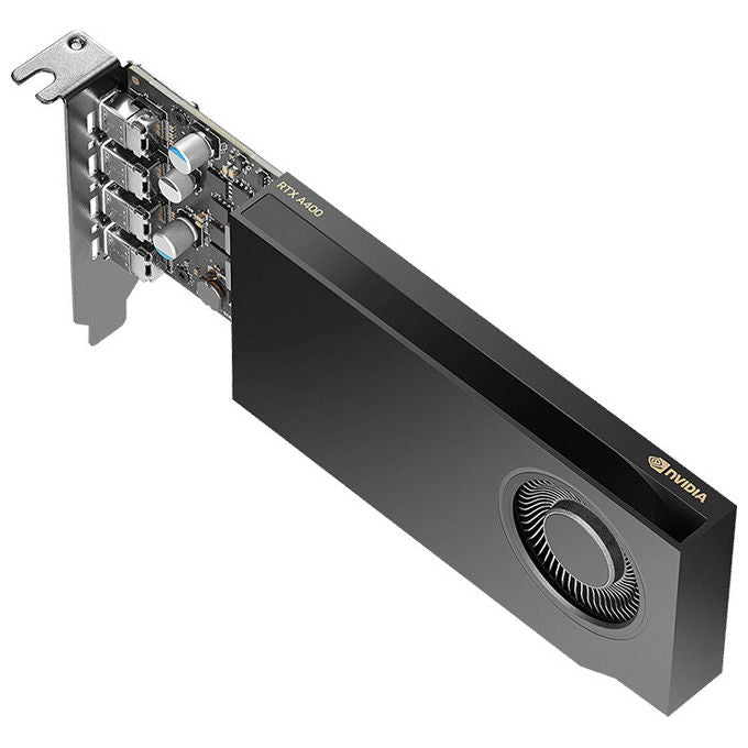 PNY VCNRTXA400-PL RTX A400 Scheda Video Professionale 4 GB GDDR6 PCIe 4.0 x8 768 CUDA Core 4x Mini DisplayPort Low Profile colore Nero