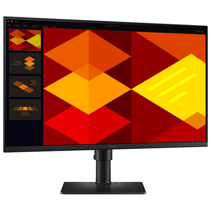 Samsung LS27D406GAUXEN S40GD Monitor PC 27'' Full HD IPS LED 100Hz Hub USB 2.0 Altoparlanti VESA colore Nero
