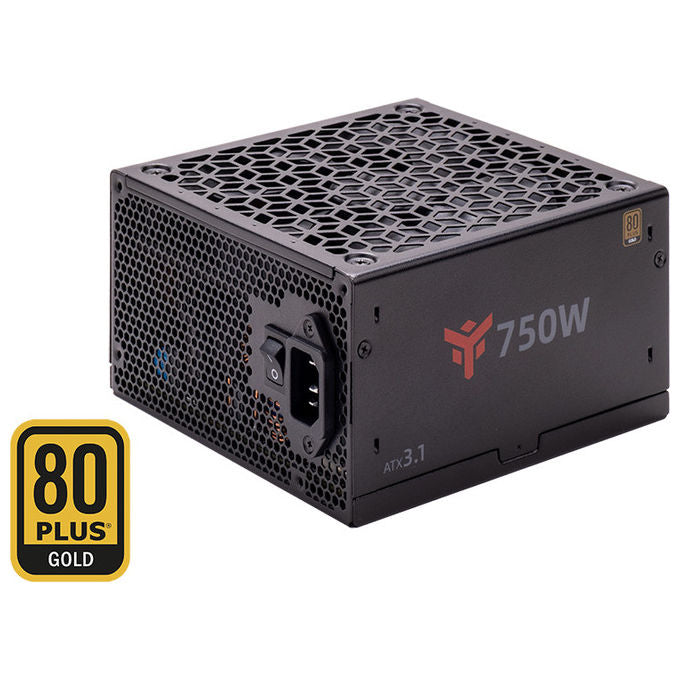 Itek GBI750 Alimentatore PC ATX 3.1 750W 80 Plus Gold Modulare Ventola FDB 14cm colore Nero