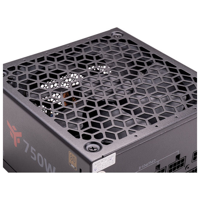 Itek GBI750 Alimentatore PC ATX 3.1 750W 80 Plus Gold Modulare Ventola FDB 14cm colore Nero