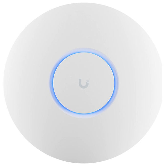 Ubiquiti U6+ Access Point WiFi 6 Dual Band 2402 Mbit-s PoE 300 utenti colore Bianco