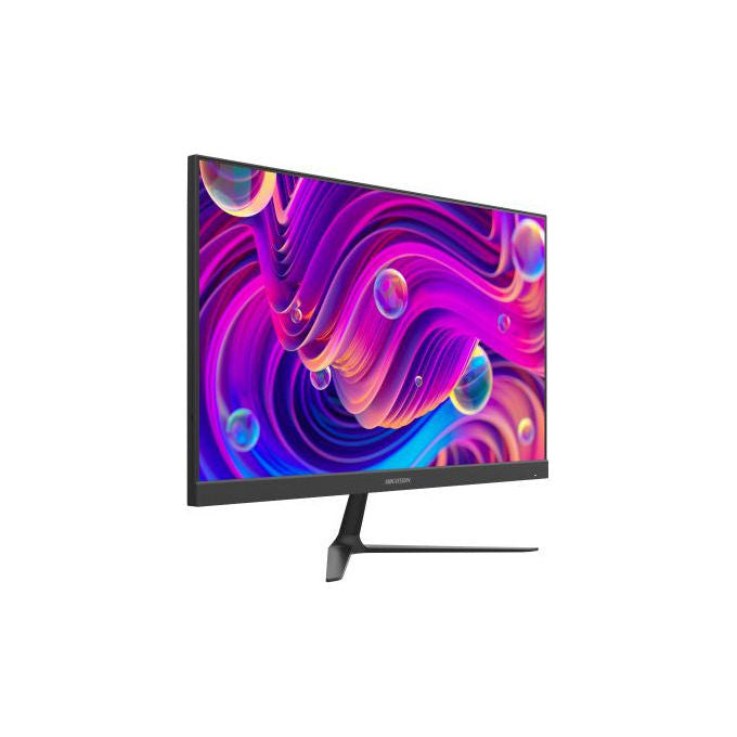 Hikvision DS-D5024F2-BV2S Monitor PC 23.8'' Full HD LED VA 100Hz 7ms HDMI VGA Altoparlanti VESA colore Nero