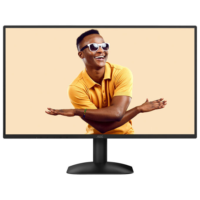 AOC 24B31H Monitor PC 23.8'' Full HD 1920x1080 IPS 120Hz Adaptive Sync Flicker Free Low Blue Light colore Nero