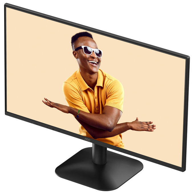 AOC 24B31H Monitor PC 23.8'' Full HD 1920x1080 IPS 120Hz Adaptive Sync Flicker Free Low Blue Light colore Nero