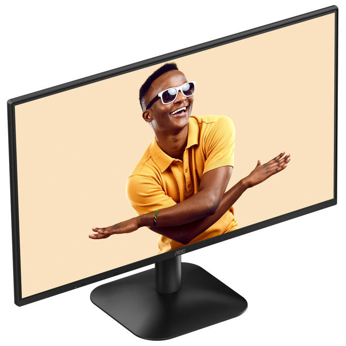 AOC 24B31H Monitor PC 23.8'' Full HD 1920x1080 IPS 120Hz Adaptive Sync Flicker Free Low Blue Light colore Nero