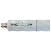 MikroTik RBGROOVEA-52HPN GrooveA 52HPn Router Wireless Outdoor Dual Band 150 Mbit-s PoE 500 mW Antenna 6 dBi colore Grigio
