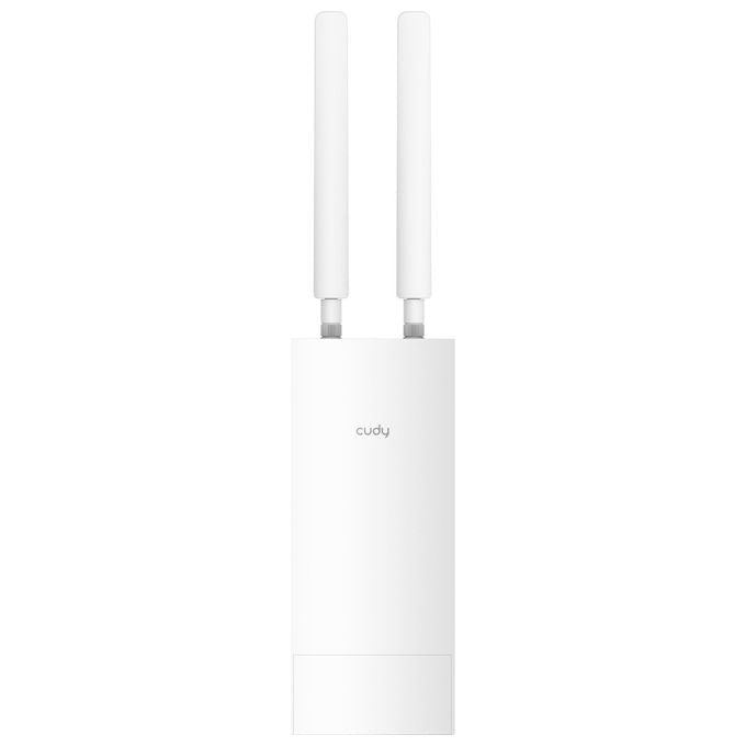 Cudy LT500 Router Wireless 4G LTE Wi-Fi 5 AC1200 Dual-band Outdoor IP65 NanoSIM PoE VPN colore Bianco