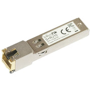 MikroTik S+RJ10 Modulo Transceiver SFP+ 10Gbps RJ45 10GBASE-T Cat6a fino a 30m colore Metallic
