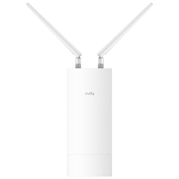 Cudy AP1300 OUTDOOR Access Point Wi-Fi Dual Band 867 Mbit-s PoE IP65 Mesh Gigabit Esterno colore Bianco