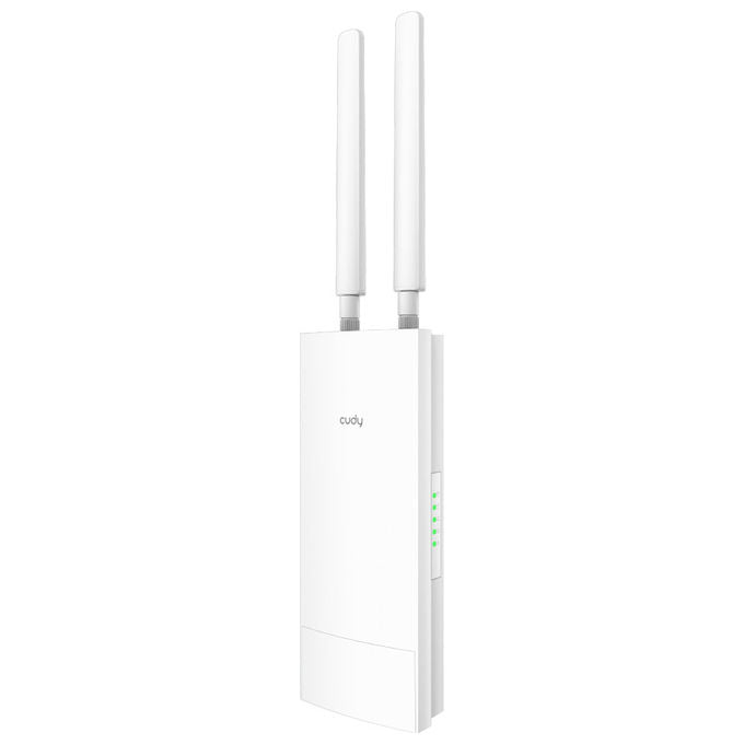 Cudy AP1300 OUTDOOR Access Point Wi-Fi Dual Band 867 Mbit-s PoE IP65 Mesh Gigabit Esterno colore Bianco