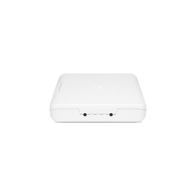 Ubiquiti USW-FLEX-UTILITY UniFi Switch Flex Kit Adattatore Custodia Esterna Montaggio Palo PoE 60W Resistente Intemperie colore Bianco
