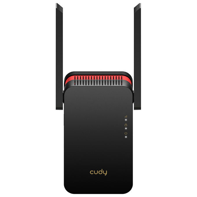 Cudy RE3000 Range Extender Wi-Fi 6 Mesh AX3000 Dual Band 2402 Mbps Gigabit Ethernet WPA3 colore Nero