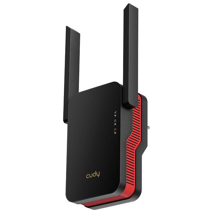 Cudy RE3000 Range Extender Wi-Fi 6 Mesh AX3000 Dual Band 2402 Mbps Gigabit Ethernet WPA3 colore Nero