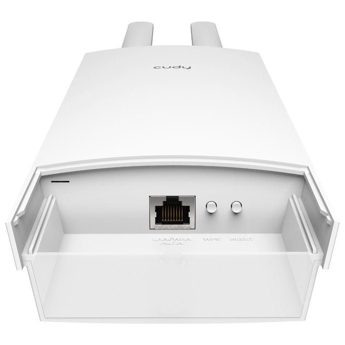 Cudy AP1200 Access Point WiFi AC1200 Dual Band PoE Esterno IP65 2.4 GHz 5 GHz 867 Mbit-s colore Bianco