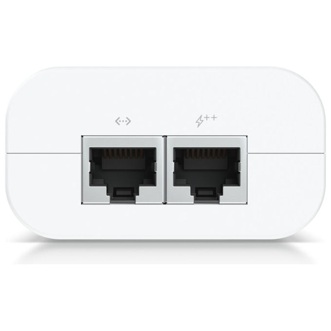 Ubiquiti U-POE++ Adattatore PoE++ Gigabit Ethernet 48V 60W IEEE 802.3at colore Bianco