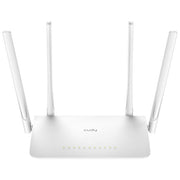 Cudy WR1300 Router Wireless Dual Band AC1200 Wi-Fi 5 4 Porte LAN Gigabit Ethernet MU-MIMO VPN colore Bianco