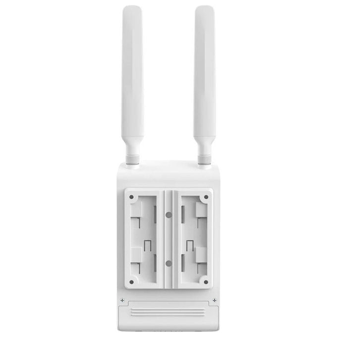 TP-Link ER703WP-4G-OUTDOOR Omada Gateway 4G+ Cat6 Wi-Fi 6 AX3000 Outdoor PoE IP55 colore Bianco