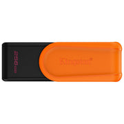 Kingston DTXS-256GB DataTraveler Exodia S Chiavetta USB 3.2 Gen 1 256GB Cappuccio Girevole colore Nero Arancione